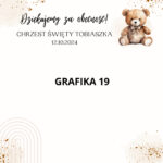 Duży FOTO MAGNES ze zdjęciem - podziękowanie dla gości - obrazek 13