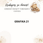 Duży FOTO MAGNES ze zdjęciem - podziękowanie dla gości - obrazek 20