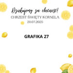 Duży FOTO MAGNES ze zdjęciem - podziękowanie dla gości - obrazek 7