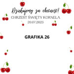 Duży FOTO MAGNES ze zdjęciem - podziękowanie dla gości - obrazek 9