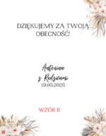 Dziesiątka różańca DREWNIANA- Upominek dla gości RÓŻNE GRAFIKI DO WYBORU - obrazek 11