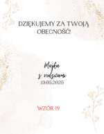 Dziesiątka różańca DREWNIANA- Upominek dla gości RÓŻNE GRAFIKI DO WYBORU - obrazek 3