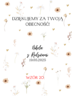 Dziesiątka różańca DREWNIANA- Upominek dla gości RÓŻNE GRAFIKI DO WYBORU - obrazek 2