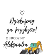 Podziękowanie dla gości - FIOLKA DRAŻETKI RÓŻNE MOTYWY CHRZEST, ROCZEK - obrazek 21