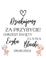 LIZAK-GRZECHOTKA słodkie podziękowania dla gości RÓŻNE MOTYWY - obrazek 62