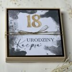 Pudełko na pieniądze - URODZINY wzór 4