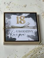 Pudełko na pieniądze - URODZINY wzór 4