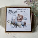 Pudełko na pieniądze – prezent  CHRZEST, ROCZEK wzór 13