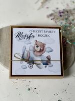 Pudełko na pieniądze – prezent  CHRZEST, ROCZEK wzór 13