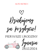 LIZAK-GRZECHOTKA słodkie podziękowania dla gości RÓŻNE MOTYWY - obrazek 58
