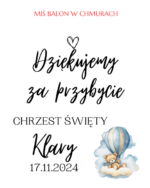 LIZAK-GRZECHOTKA słodkie podziękowania dla gości RÓŻNE MOTYWY - obrazek 33