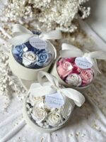 Flower box KOPUŁKA - KWIATY MYDLANE RÓŻNE KOLORY - obrazek 9