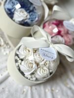 Flower box KOPUŁKA - KWIATY MYDLANE RÓŻNE KOLORY - obrazek 6