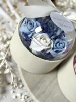 Flower box KOPUŁKA - KWIATY MYDLANE RÓŻNE KOLORY - obrazek 4