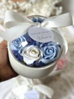 Flower box KOPUŁKA - KWIATY MYDLANE RÓŻNE KOLORY - obrazek 2