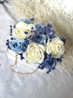 Flower box w torebce kwiaty mydlane- RÓŻNE KOLORY - obrazek 11
