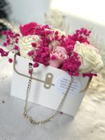 Flower box w torebce kwiaty mydlane- RÓŻNE KOLORY - obrazek 8